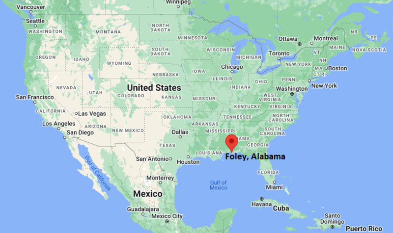 Where is Foley, Alabama