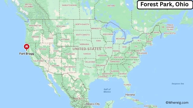 Where is Fort Bragg Located in Mendocino County, California