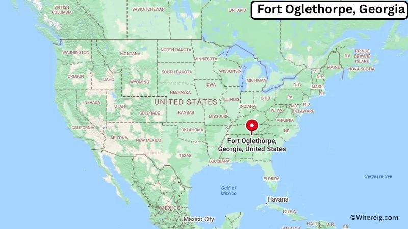 Where is Fort Oglethorpe Located in Catoosa County, Georgia