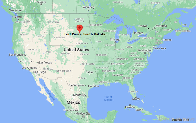Where is Fort Pierre, South Dakota