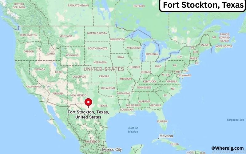Where is Fort Stockton, Texas