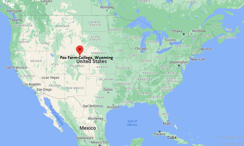 Where is Fox Farm-College, Wyoming