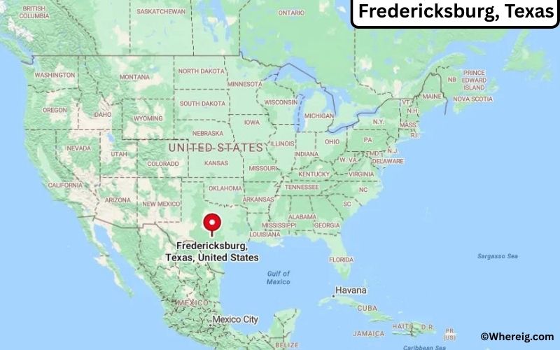 Where is Fredericksburg, Texas