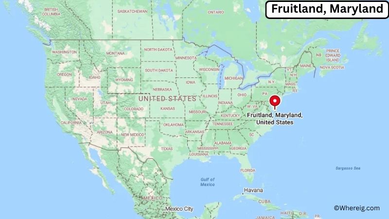 Where is Fruitland Located in Wicomico County, Maryland