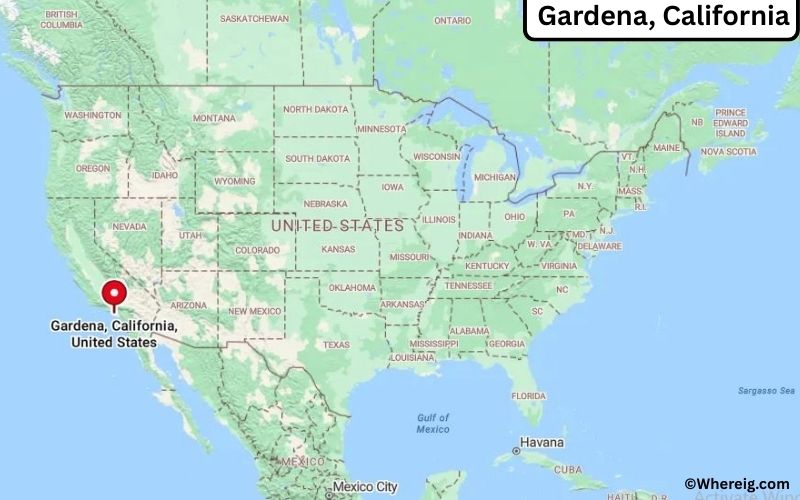 Where is Gardena Located in Los Angeles, California