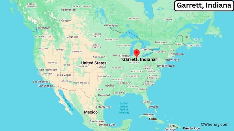 Where is Garrett Located in DeKalb County, Indiana