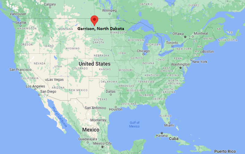 Where is Garrison, North Dakota