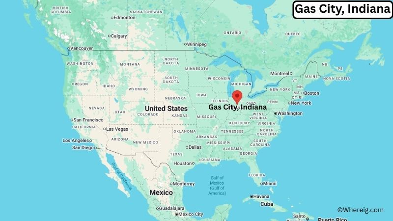 Where is Gas City Located in Grant County, Indiana