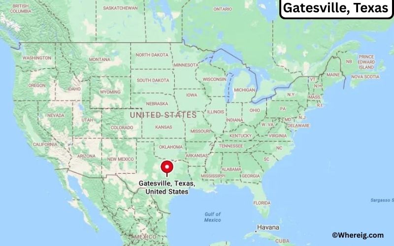 Where is Gatesville, Texas