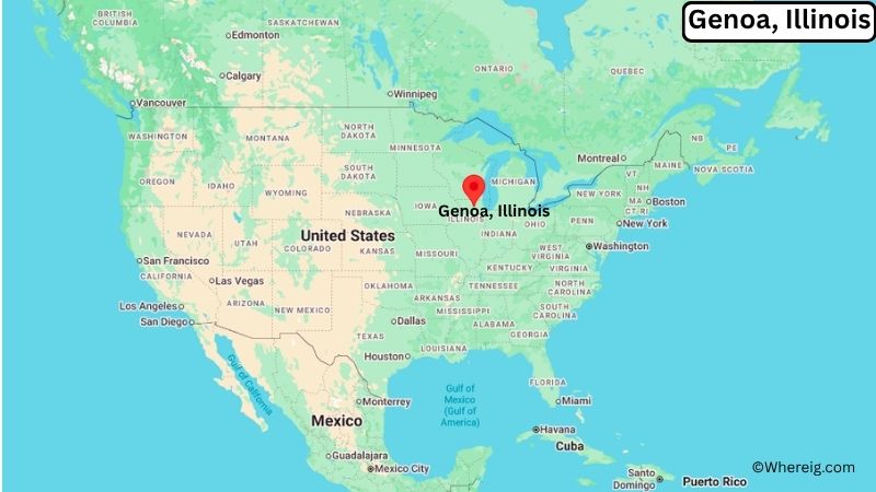 Where is Genoa Located in DeKalb County, Illinois