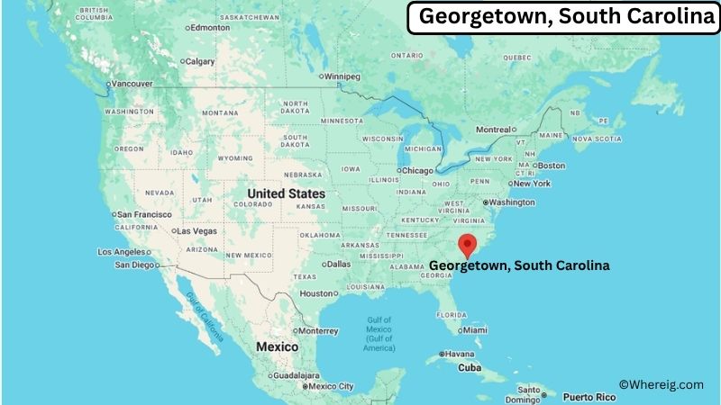 Where is Georgetown Located in Georgetown County, South Carolina