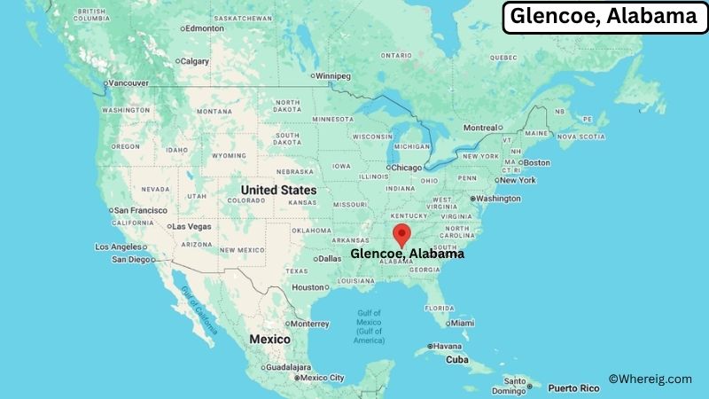 Where is Glencoe Located in Etowah County, Alabama