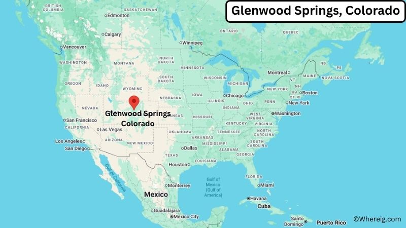 Where is Glenwood Springs Located in Garfield County, Colorado