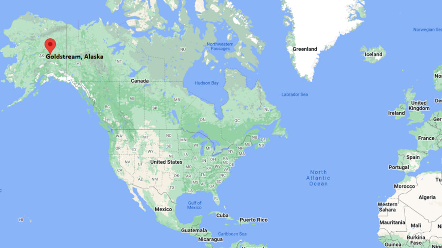 Where is Goldstream, Alaska