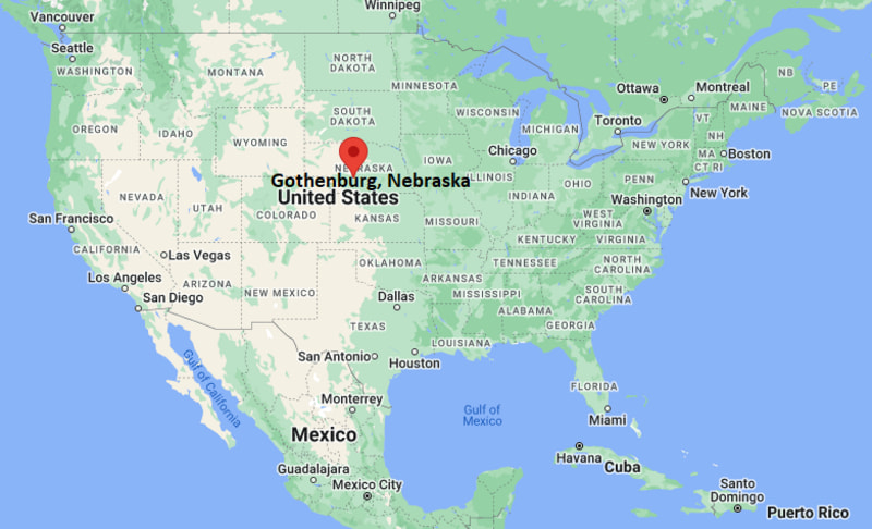 Where is Gothenburg, Nebraska