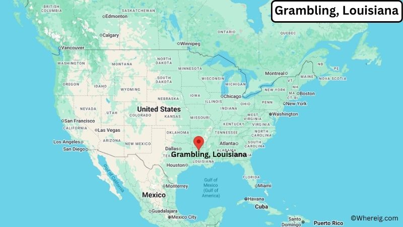 Where is Grambling Located in Lincoln Parish, Louisiana