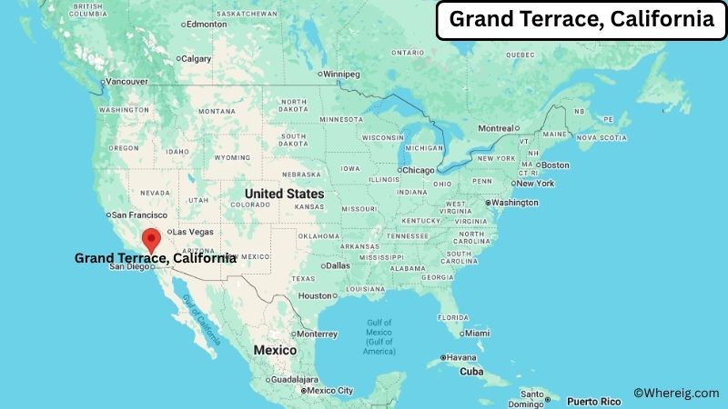Where is Grand Terrace Located in San Bernardino County, California