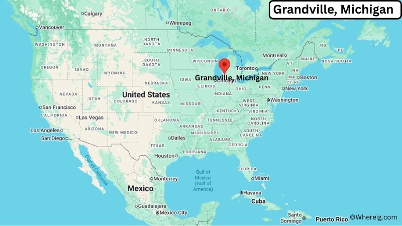 Where is Grandville Located in Kent County, Michigan