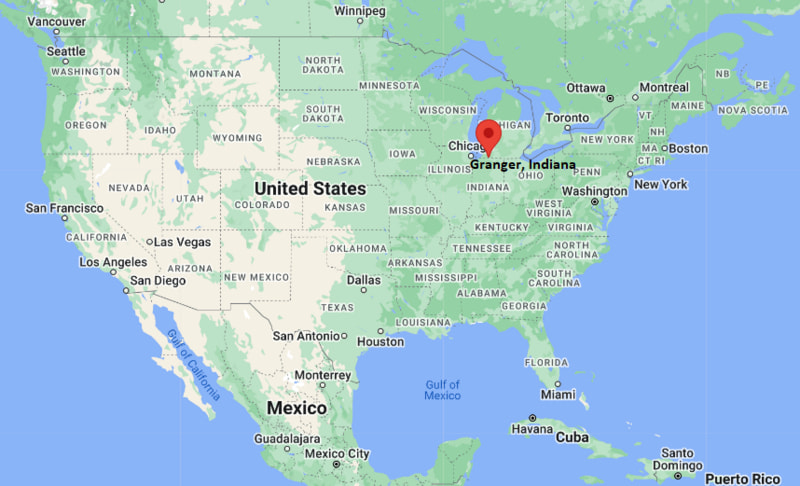Where is Granger, Indiana Where is Granger, Indiana