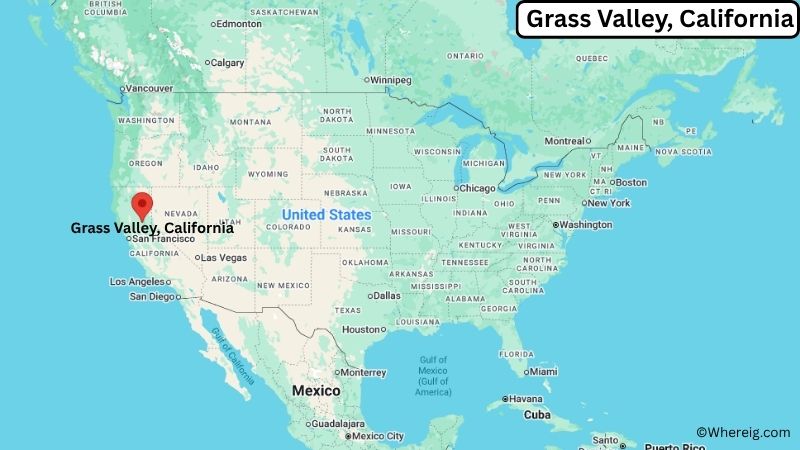 Where is Grass Valley Located in Nevada County, California