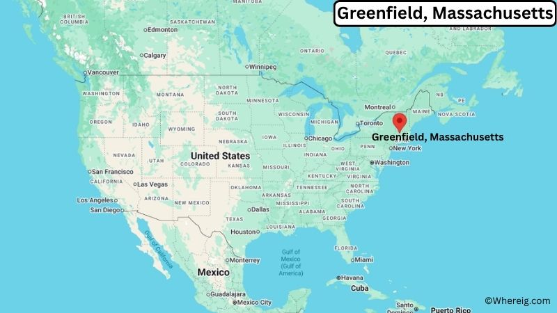 Where is Greenfield Located in Franklin County, Massachusetts