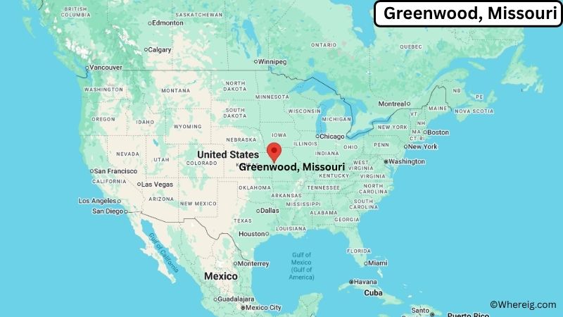 Where is Greenwood Located in Jackson County, Missouri