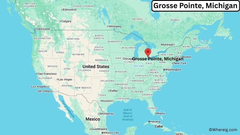 Where is Grosse Pointe Located in Wayne County, Michigan