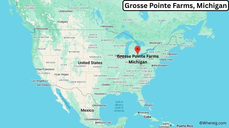 Where is Grosse Pointe Farms Located in Wayne County, Michigan