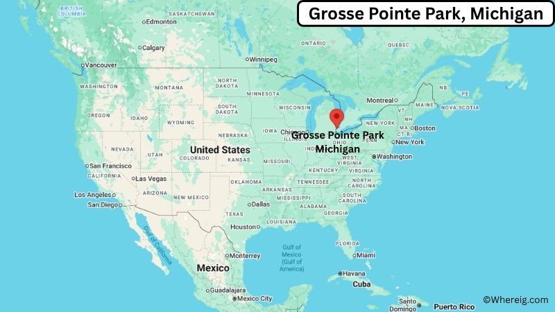 Where is Grosse Pointe Park Located in Wayne County, Michigan
