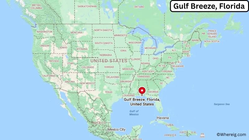 Where is Gulf Breeze Located in Santa Rosa County, Florida