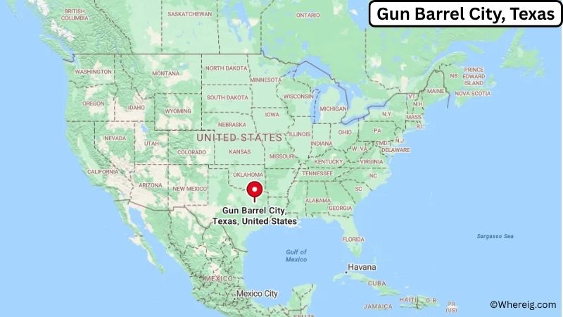 Where is Gun Barrel City Located in Henderson County, Texas