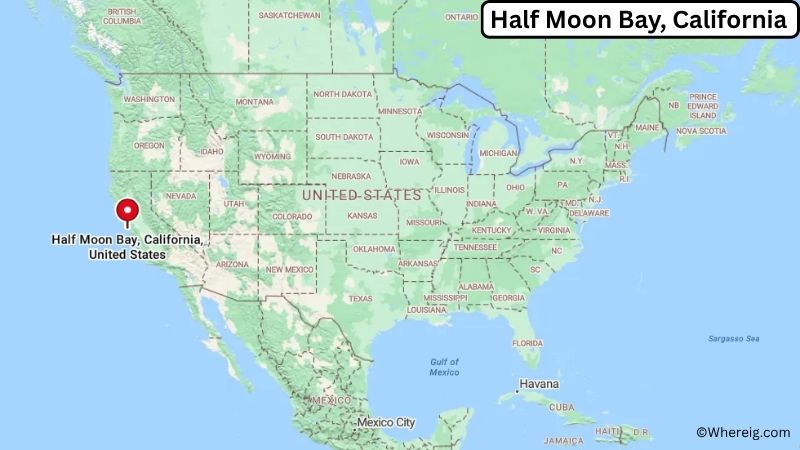 Where is Half Moon Bay Located in San Mateo County, California