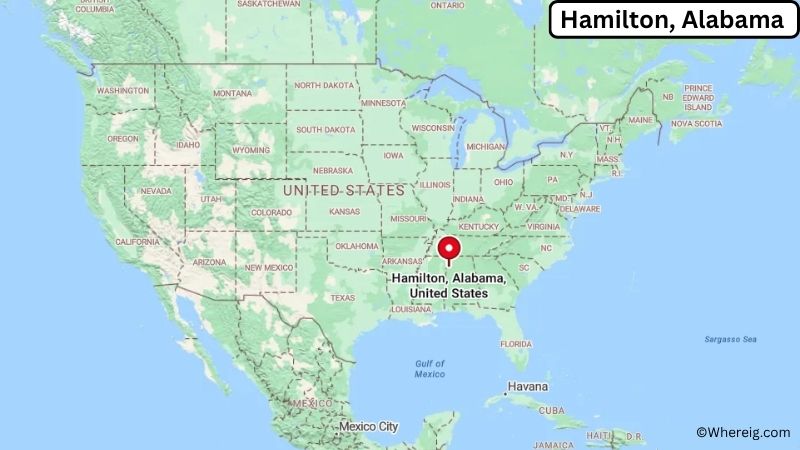 Where is Hamilton Located in Marion County, Alabama