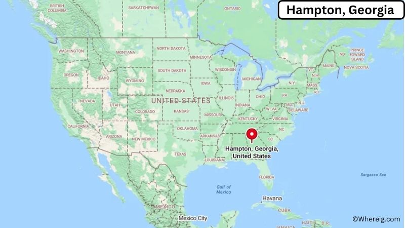 Where is Hampton Located in Henry County, Georgia