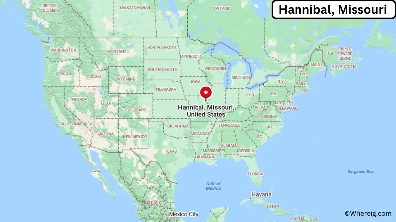 Where is Hannibal Located in Marion County, Missouri