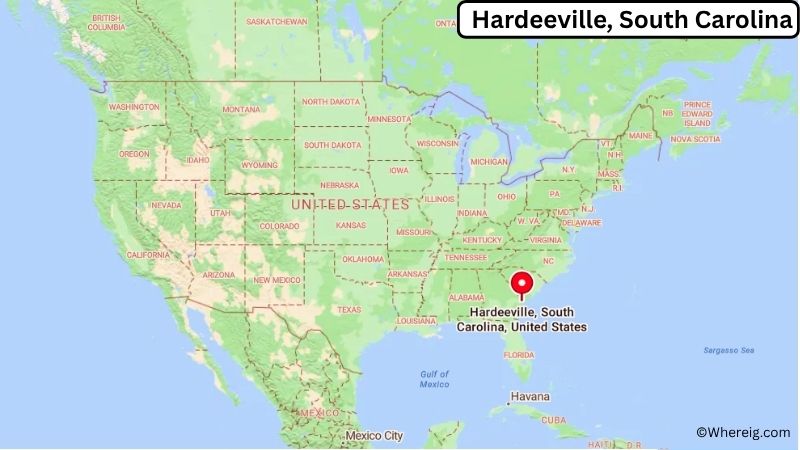 Where is Hardeeville Located in Jasper County, South Carolina