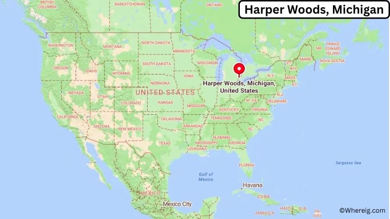 Where is Harper Woods Located in Wayne County, Michigan