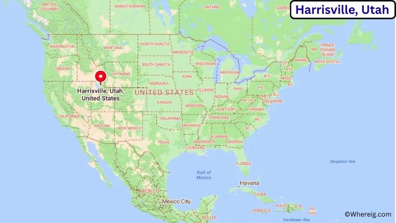 Where is Harrisville Located in Weber County, Utah