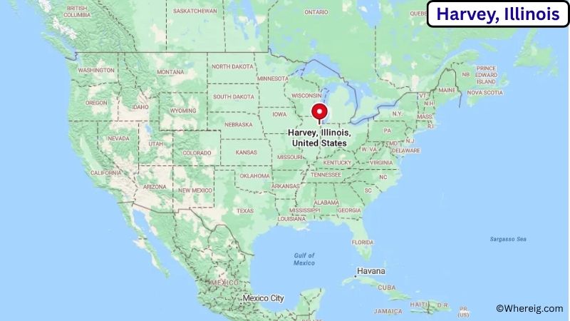 Where is Harvey Located in Cook County, Illinois