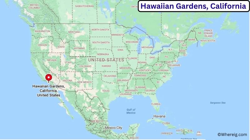 Where is Hawaiian Gardens Located in Los Angeles County, California