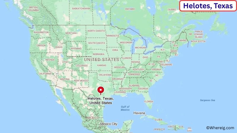Where is Helotes Located in Bexar County, Texas