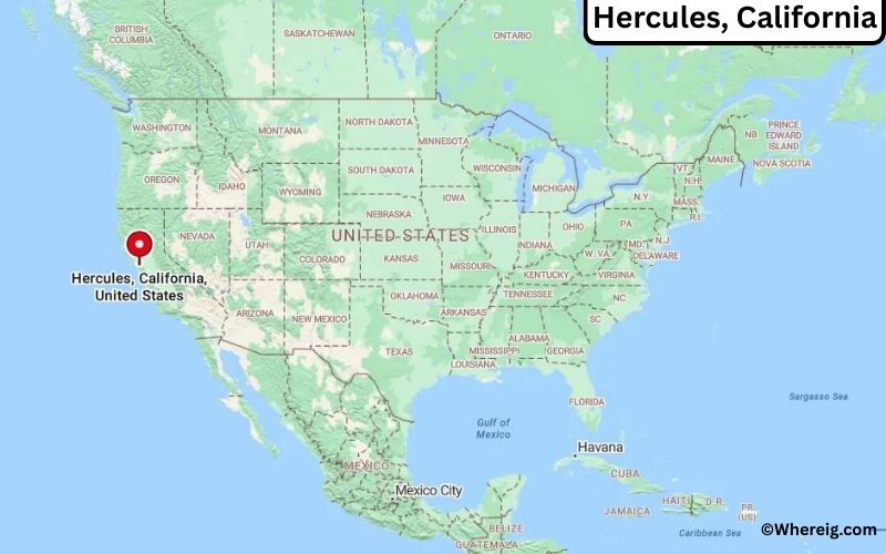 Where is Hercules Located in Contra Costa, California