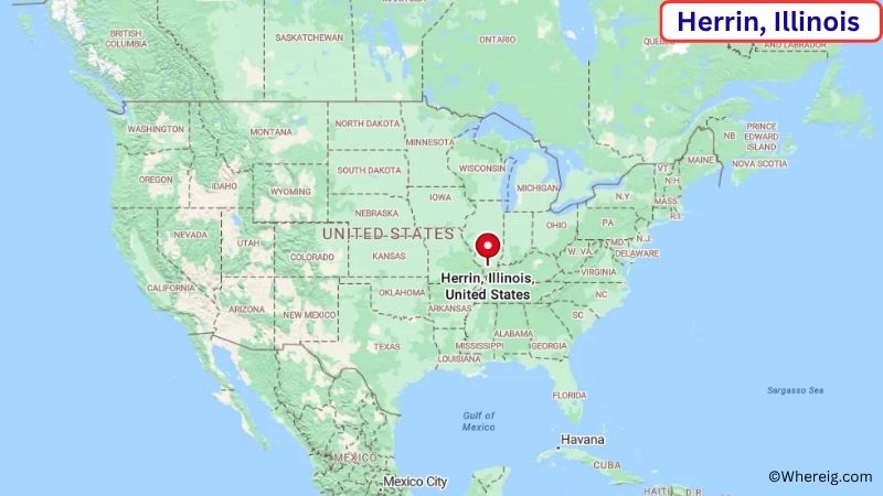 Where is Herrin Located in Williamson County, Illinois
