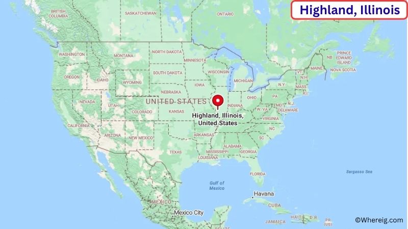 Where is Highland Located in Madison County, Illinois