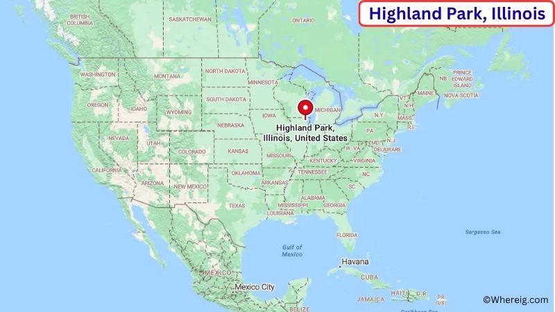 Where is Highland Park Located in Lake County, Illinois