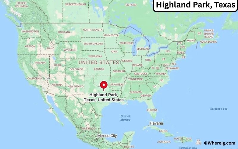 Where is Highland Park, Texas