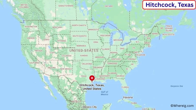 Where is Hitchcock Located in Galveston County, Texas