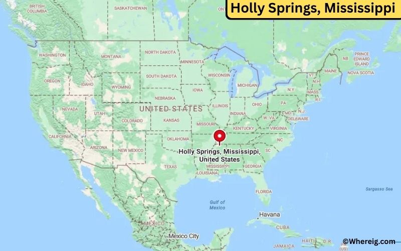 Where is Holly Springs, Mississippi