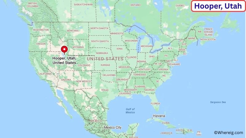 Where is Hooper Located in Weber County, Utah