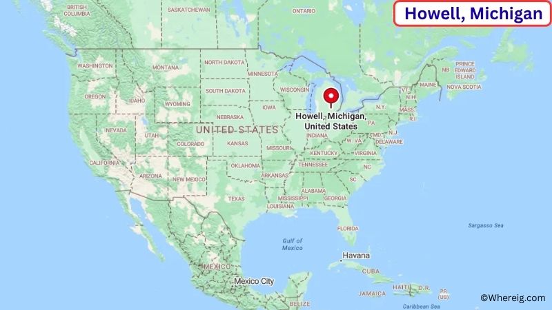 Where is Howell Located in Livingston County, Michigan